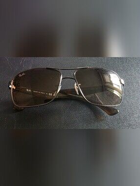 Used [RB3516-004/13_59] Mens Ray-Ban Square Navigator Sunglasses